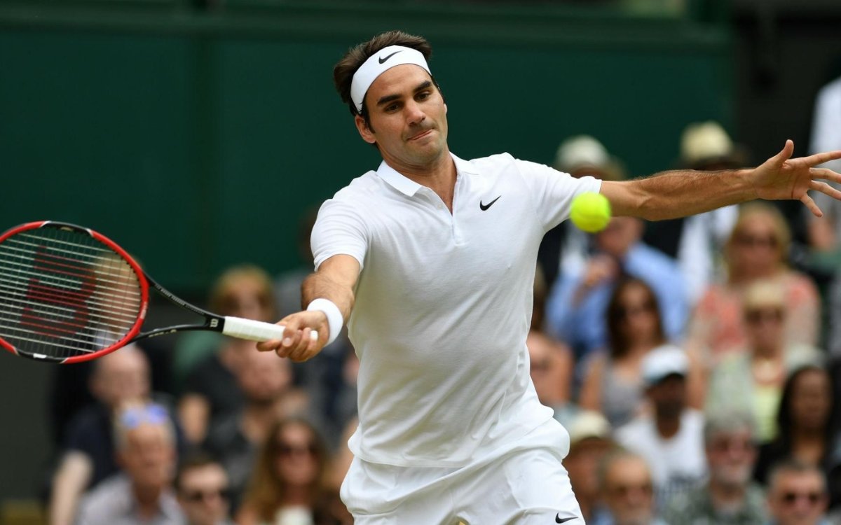 Live tennis match